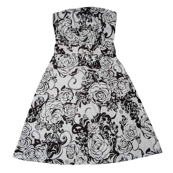 B. Smart Dresses & Skirts - B. Smart Y2K Floral Surfer Summer Strapless Knee Length Dress Women's Size 6